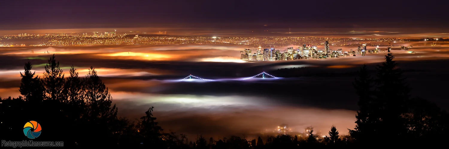 Foggy Nights in Vancouver