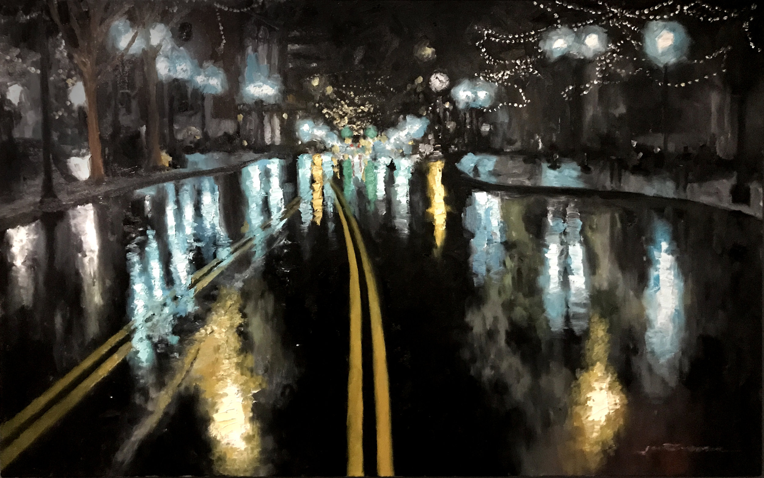 "Main Street Nocturne 3"