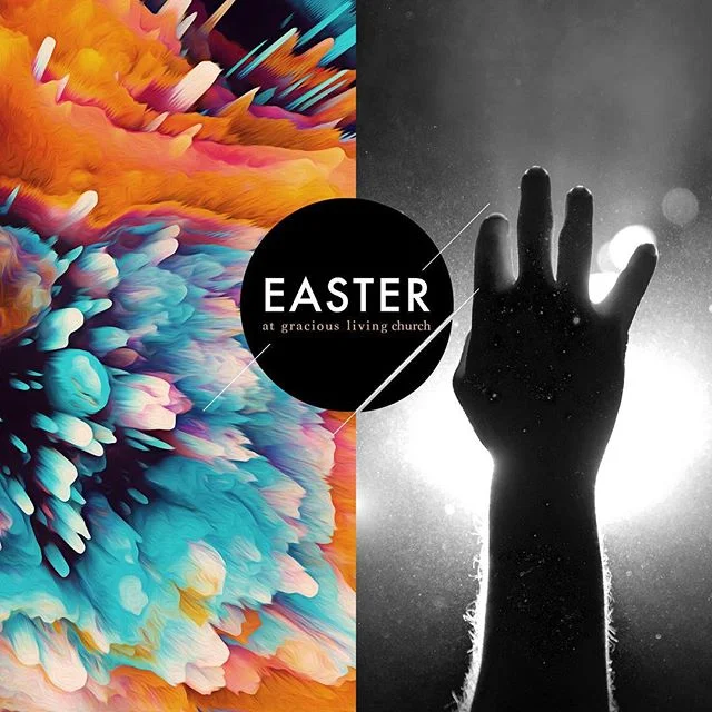 - Easter Celebration
Sunday April 21 at 10:30am
.
You're invited to celebrate the Resurrection of Jesus with us at Gracious Living Church in Upland. Doors will open at 10am with Coffee and treats. Our Easter Celebration begins at 10:30am with worship