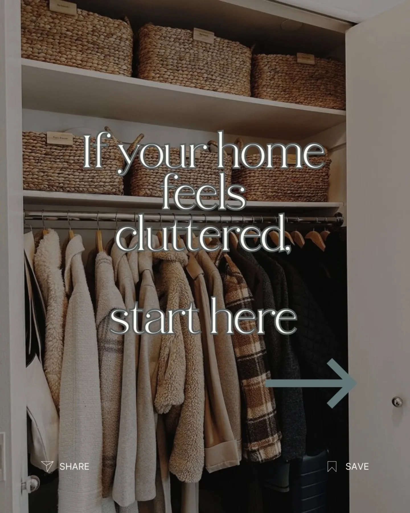 When everything feels overwhelming, start with what you see the most.

Clear surfaces create breathing room even if the rest of the house isn&rsquo;t done yet.

You don&rsquo;t need to tackle everything to feel better in your space.

Small shifts sti