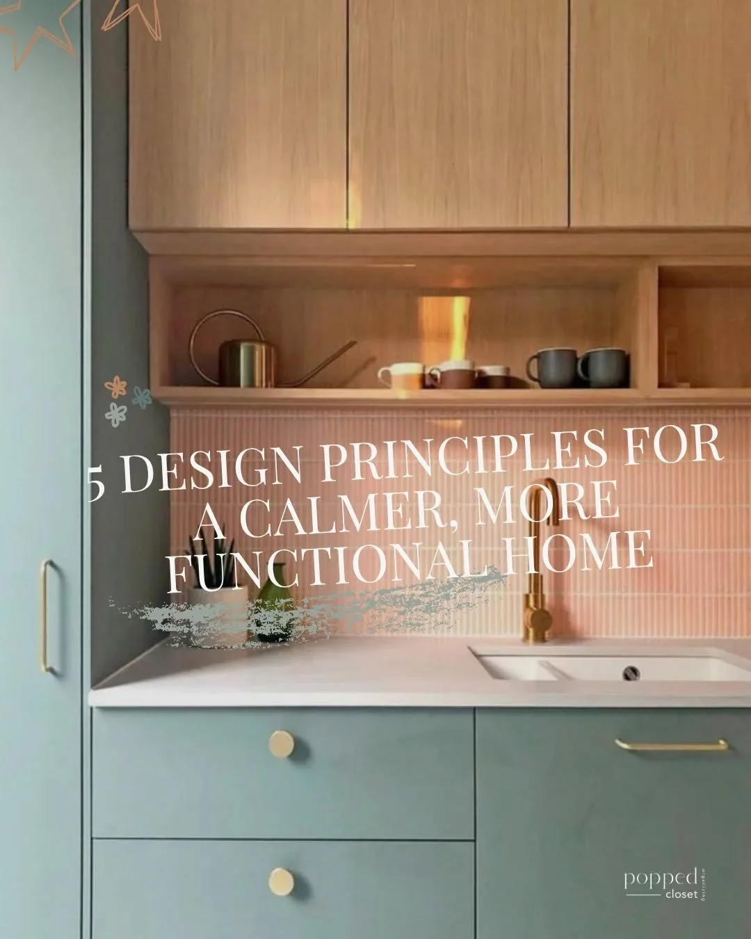 Too often, people think home organizing is just about hiding your belongings in matching plastic bins. 

True organization is where interior styling meets functionality.

When a room is built around how you live, maintaining it becomes completely eff
