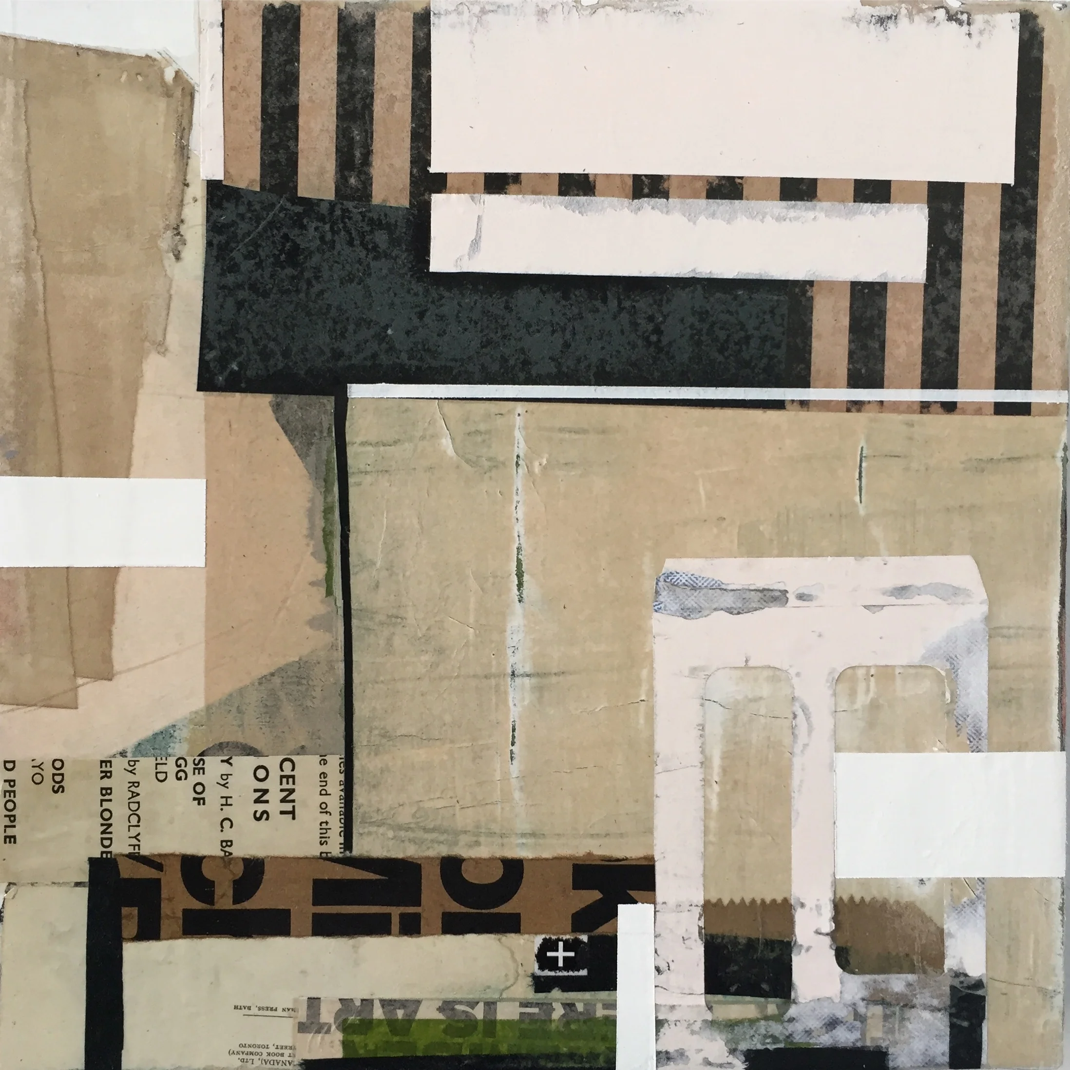 ANNOTATED 12" x 12" (30cm x 30cm) | 2017 mixed media on panel (ENQUIRIES: AFTER NYNE GALLERY )