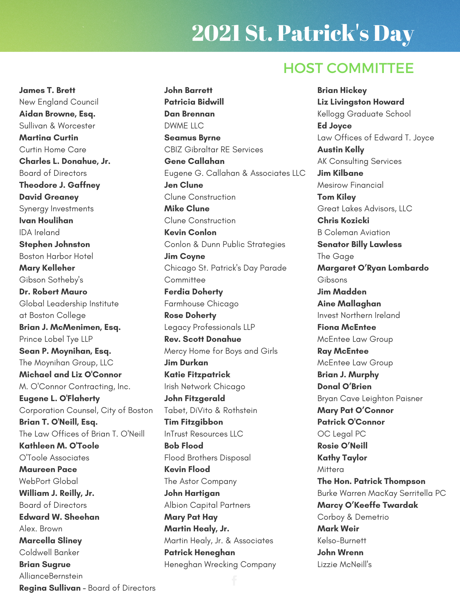 2021 St. Patrick's Day Celebration - The Irish American Partnership
