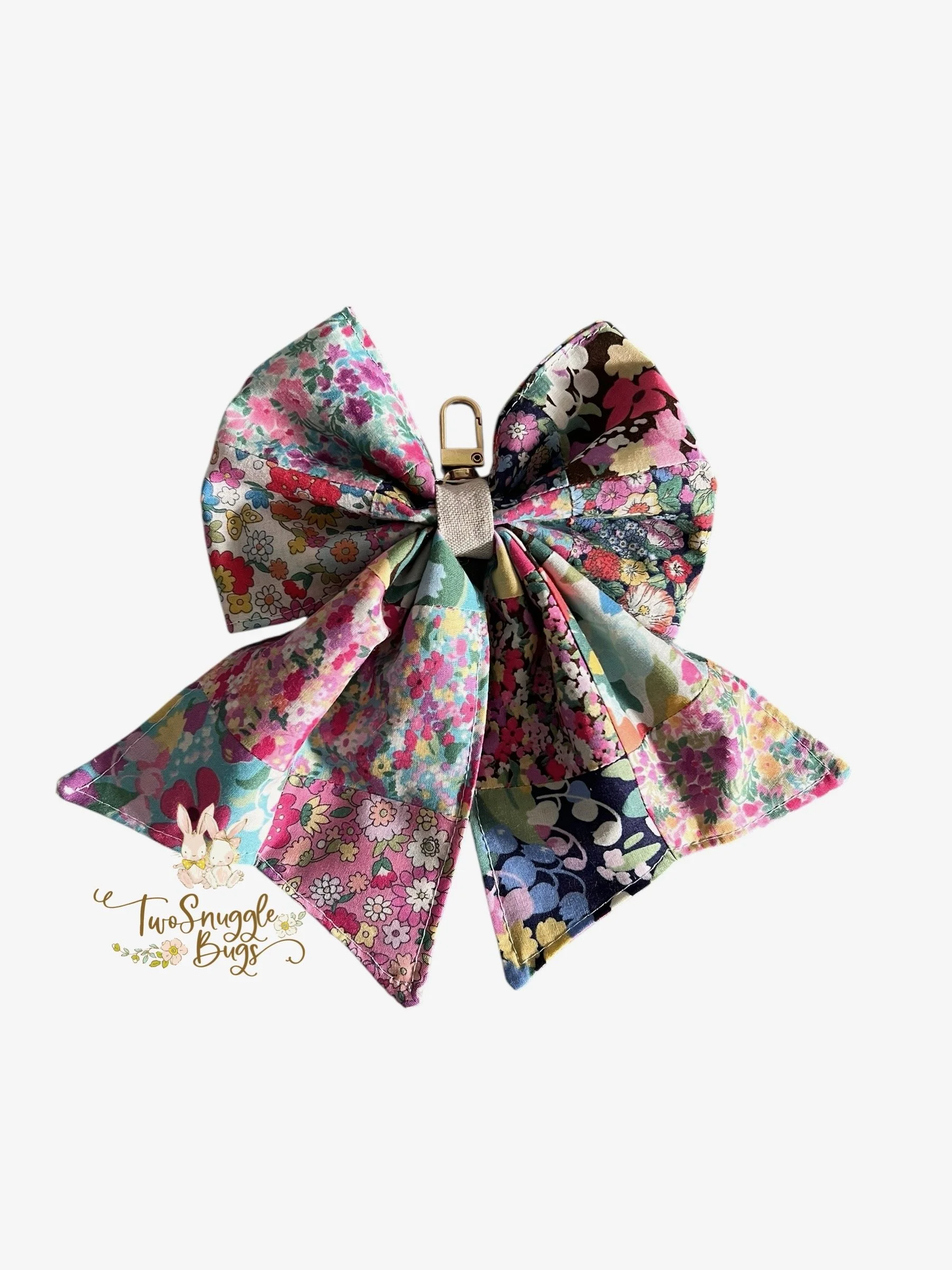 Quilted Mini Bow Charm