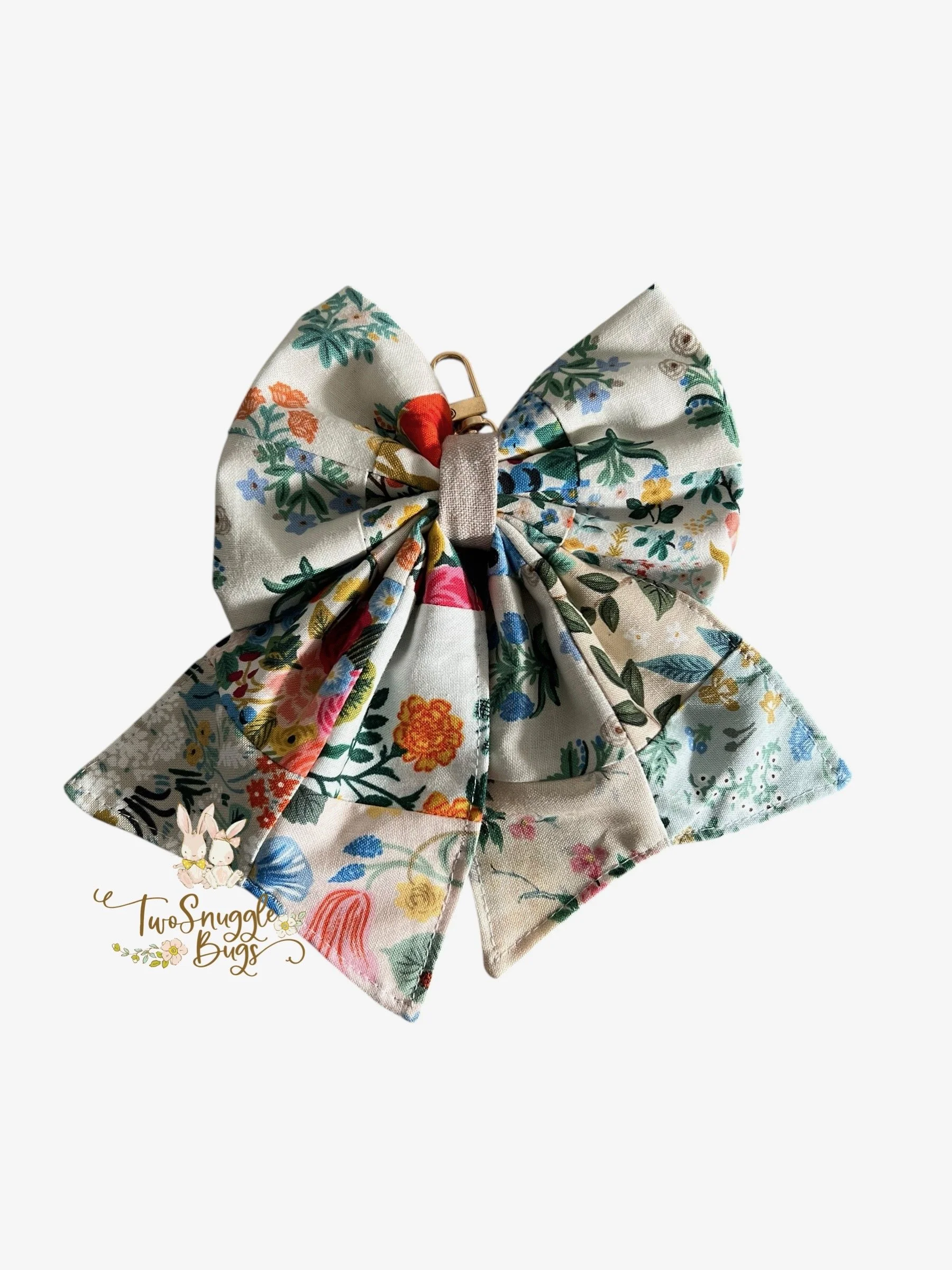 Quilted Mini Bow Charm