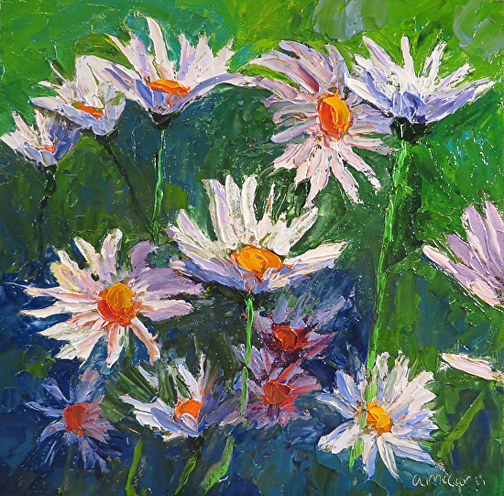 Crazy Daisies by Ann McCann (C) 2015