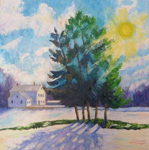 View of Brown's Farm Out Back (c)Ann McCann 2015 