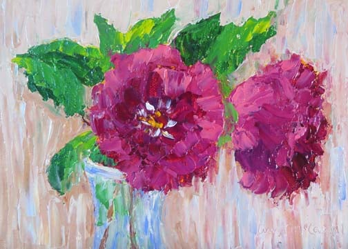 Day 9 Roses "Bold and Shy" (c)Ann McCann 2015