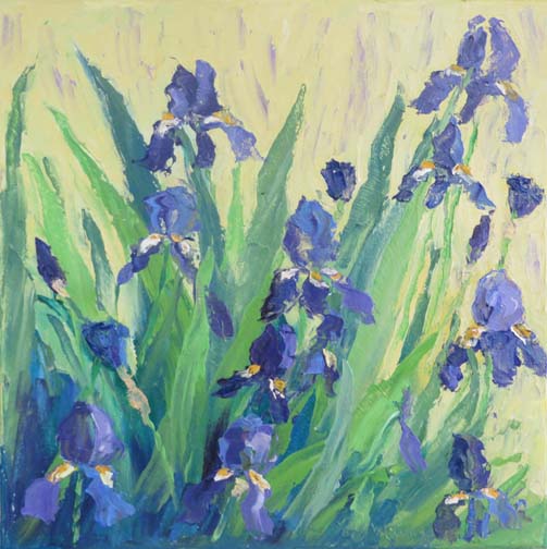 Iris Ladder (c)Ann McCann 2016