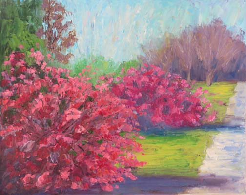 (c)Ann McCann, "Civil War Quince," 16 X 20" Oil, 2016