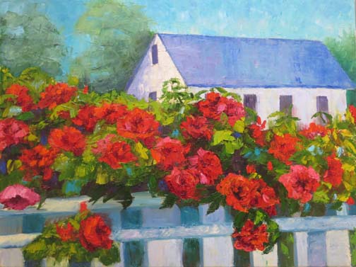 Ann McCann-Cape Cod Roses-18x24-Oil on panel.jpg