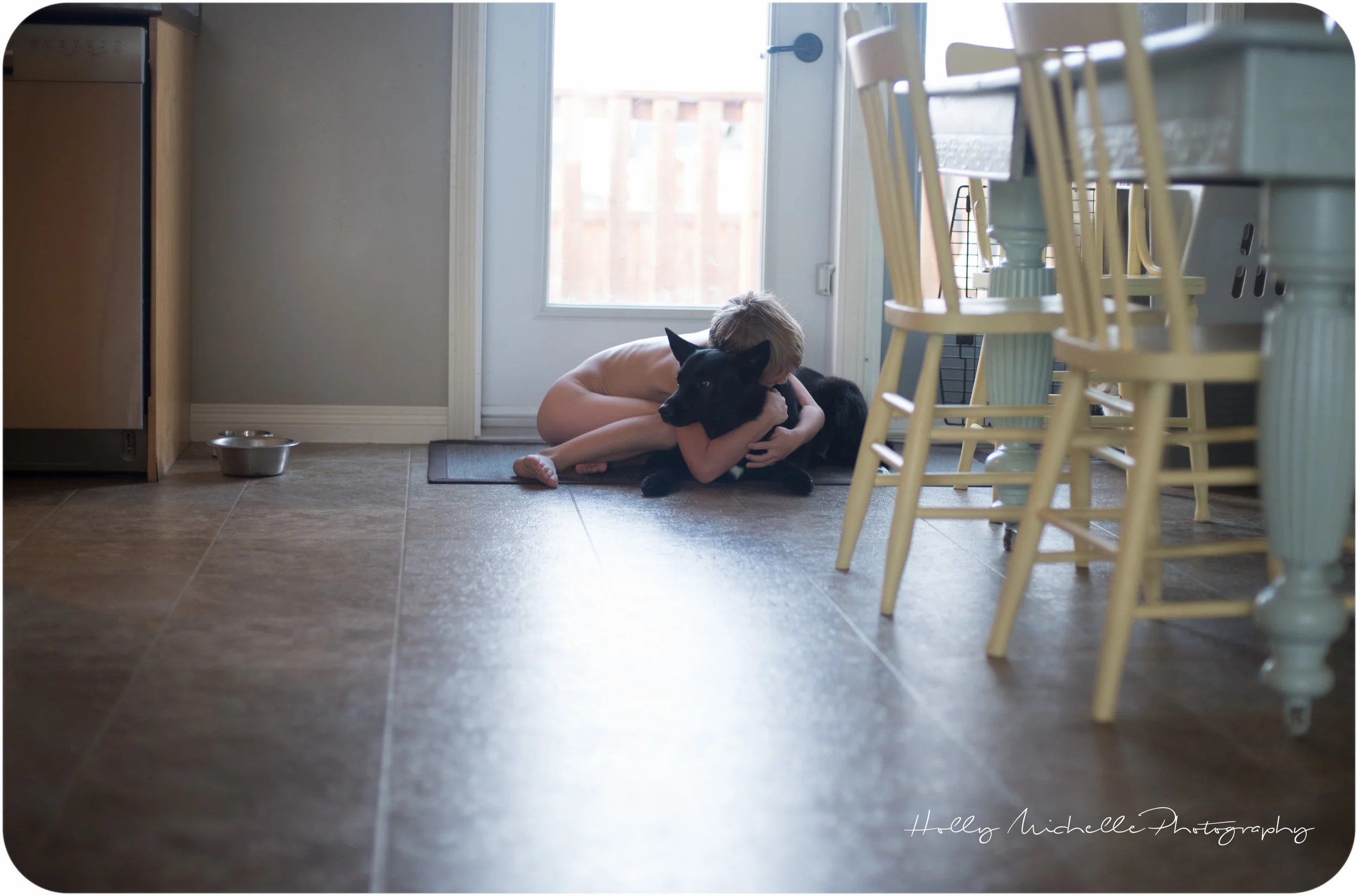 {day 1/366} Wherever he is, she is. Their love for each other is big, it always has been. I see the first challenge of this project, I will have to be creative as my babies love their birthday suits.