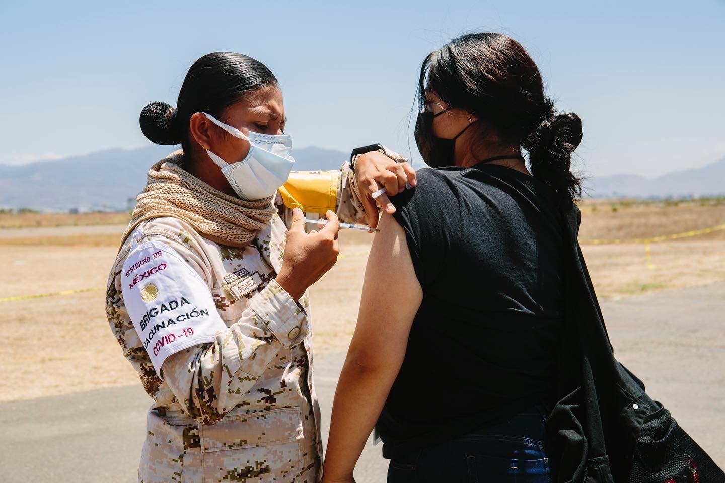 Covid Vaccinations in Tijuana Mexico
