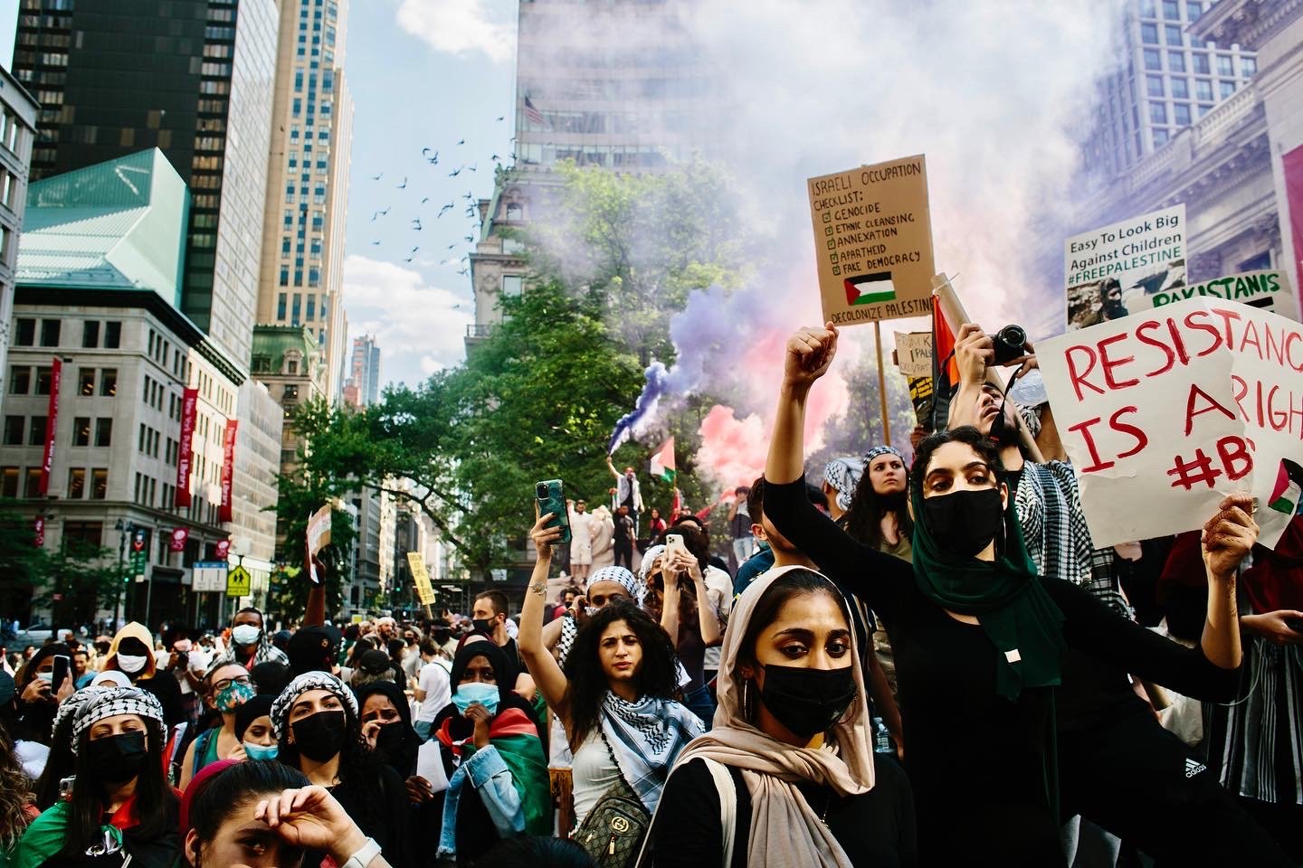  For Palestine. NYC, USA. 2021. 