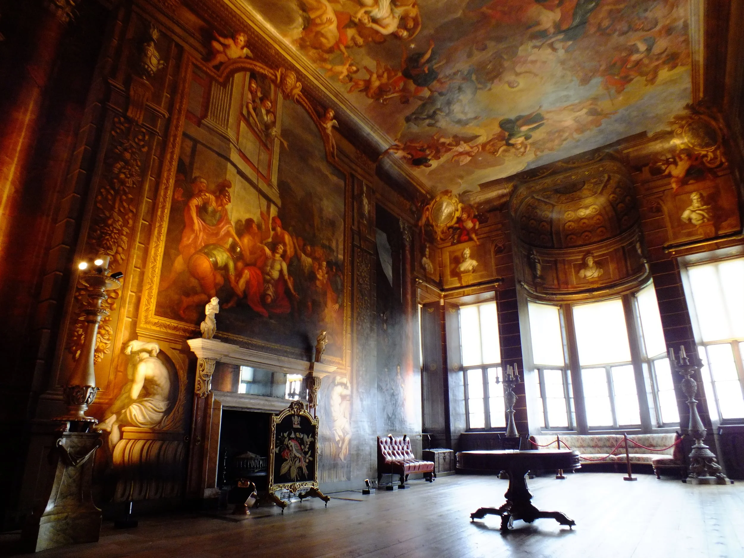 The Bow Room was originally intended as a lavish dining room, to impress important guests: Now often featured in films, this was used for the 2005 version of Pride and Predjudice.