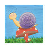Snail Canvas Painting Option. 