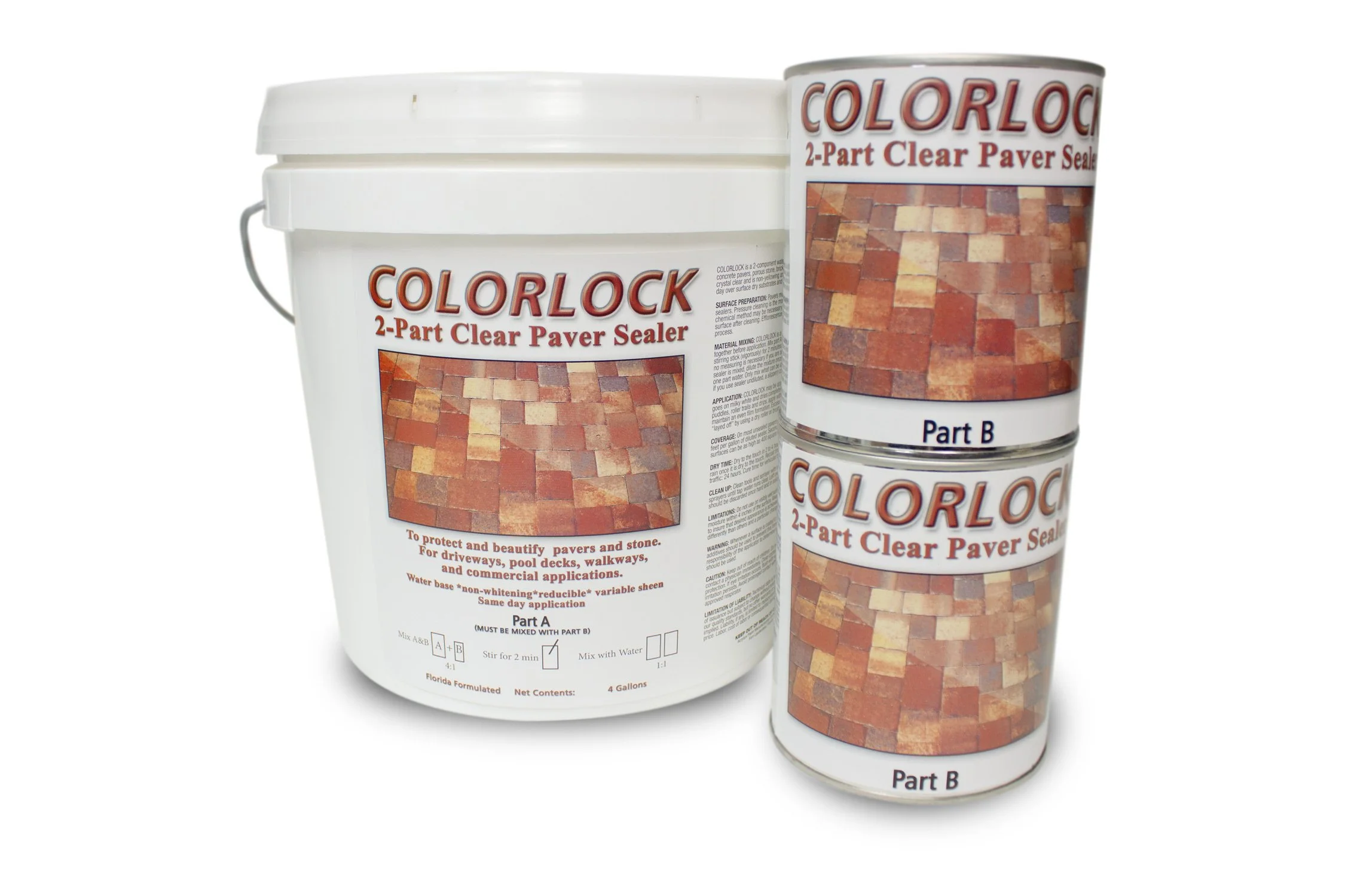 Colorlock Matte TwoPart Paver Sealer — Acrylux Paint
