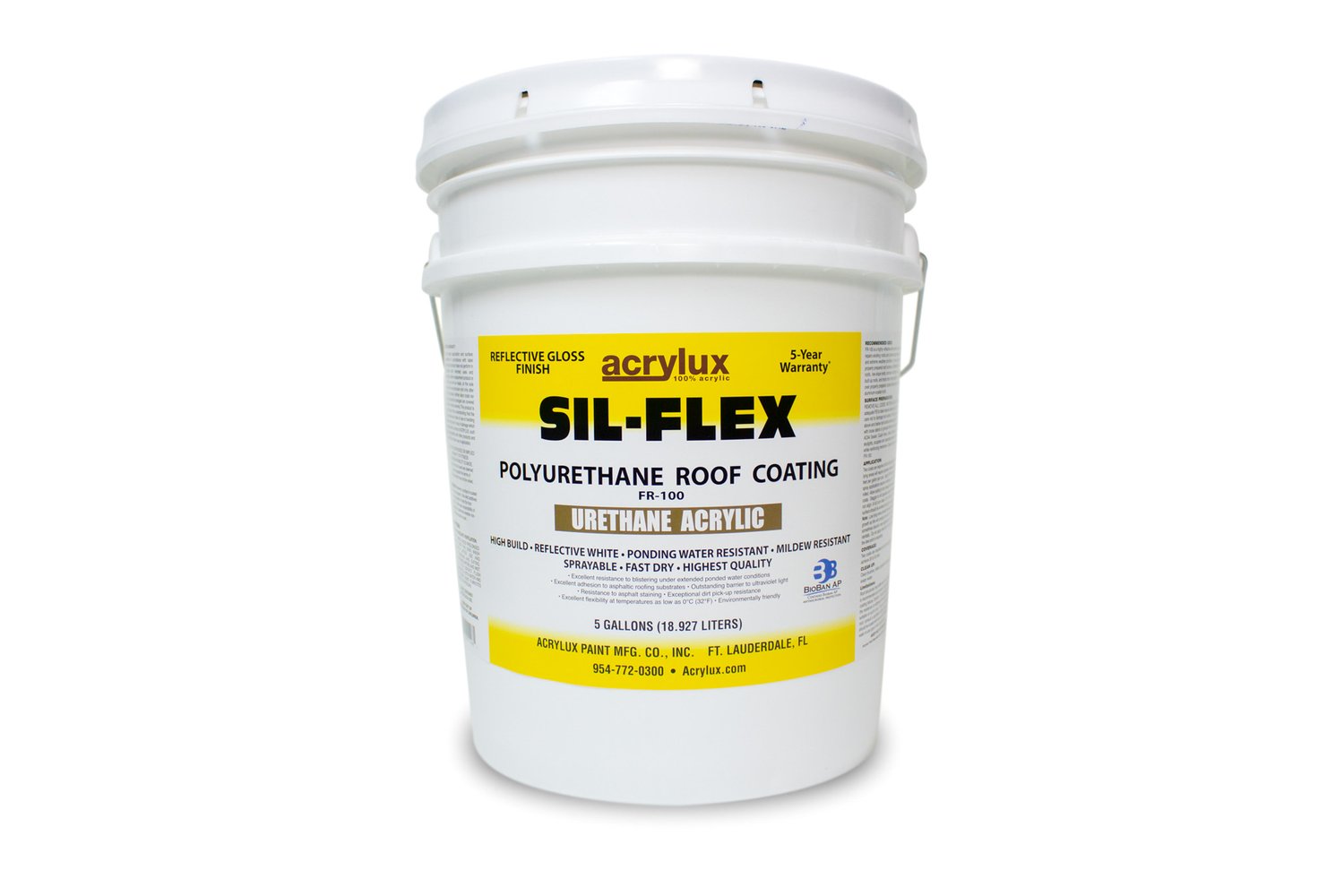 Sil-Flex Polyurethane Flat Roof Coating — Acrylux Paint