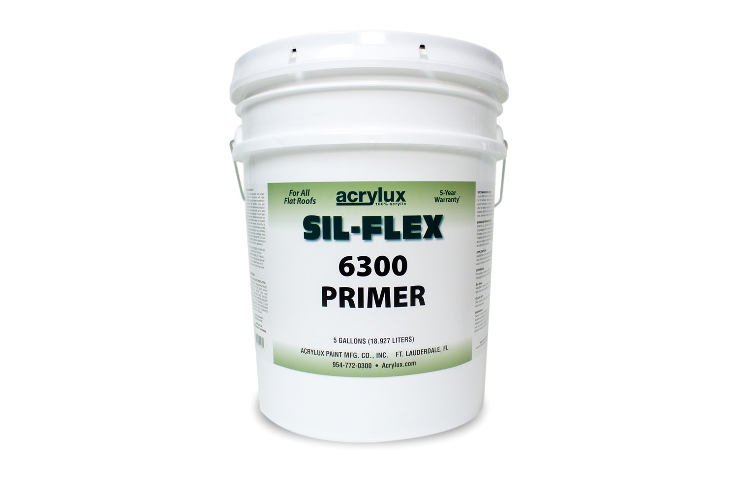 Sil-Flex 6300 Primer for Flat Roof Coatings — Acrylux Paint