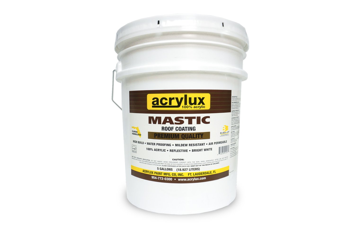 Roof Mastic Elastomeric Waterproofing Paint — Acrylux Paint