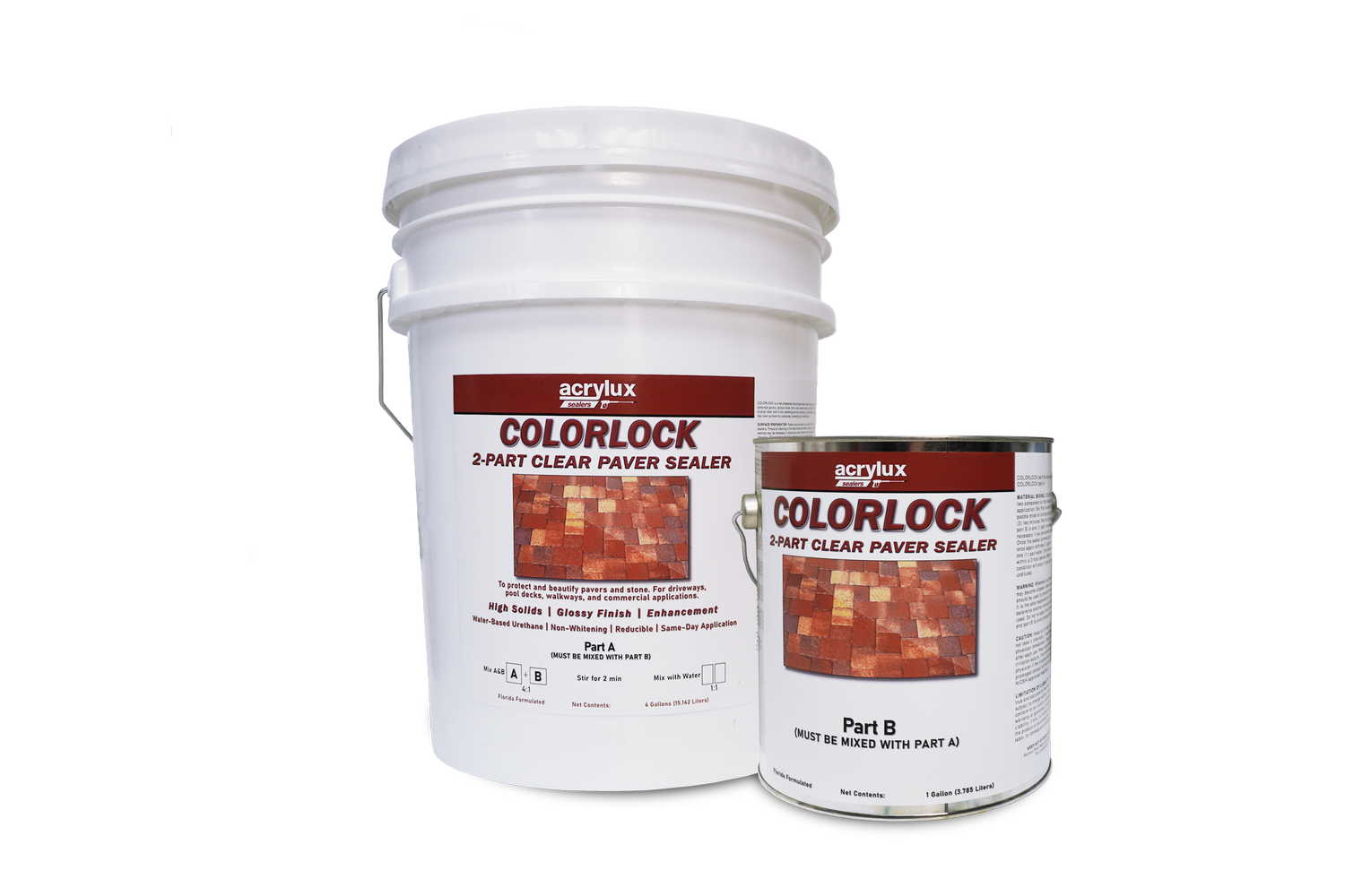 Colorlock Two-Part Paver Sealer — Acrylux Paint