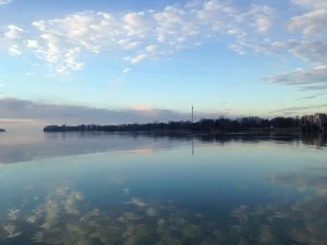 Sunrise at Bob Lo Island