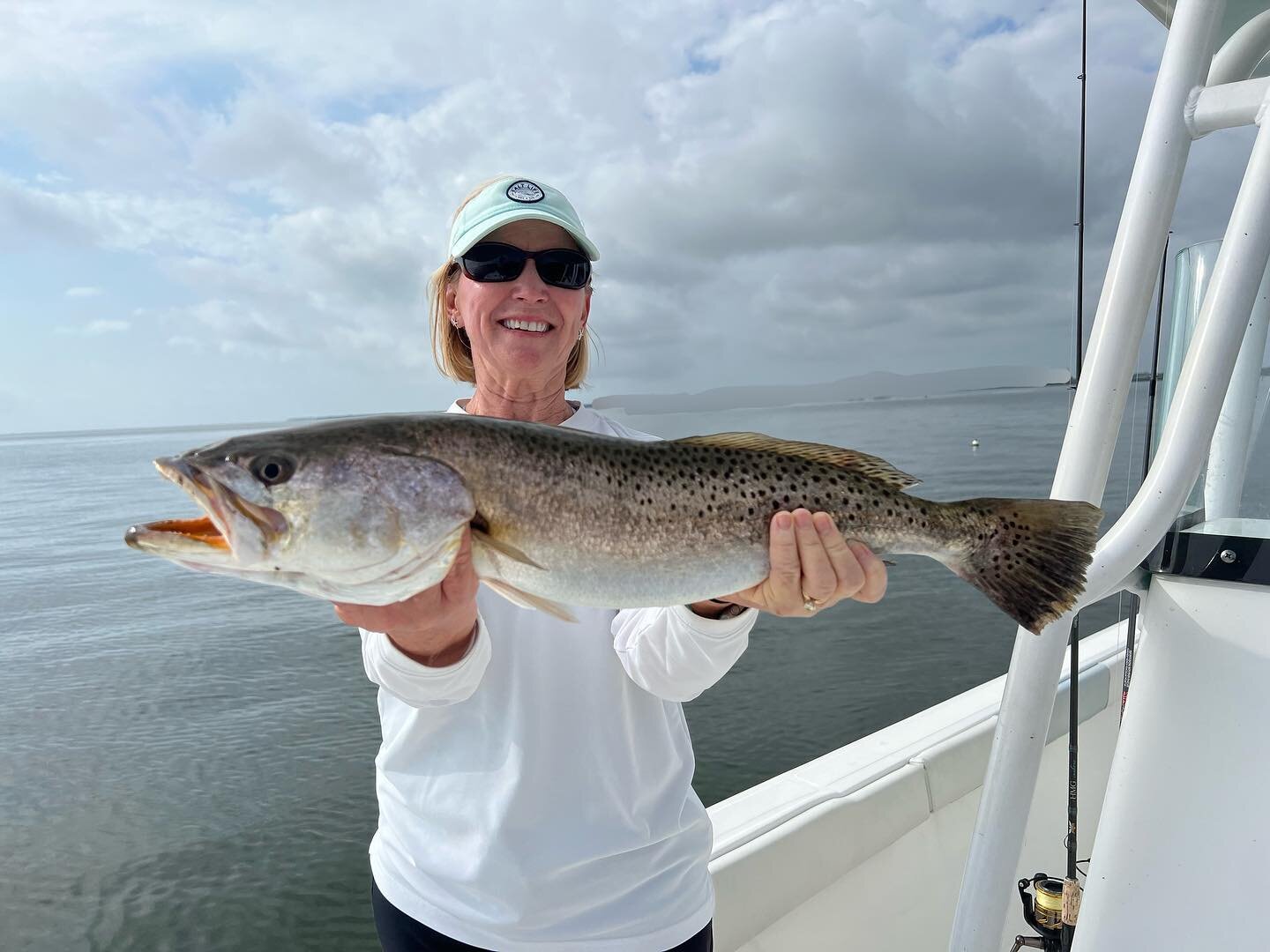 Snook and reds are cool, but big ol 🐊trout get the people going!! Forgot to post this one. Biggest one we&rsquo;ve seen in awhile!