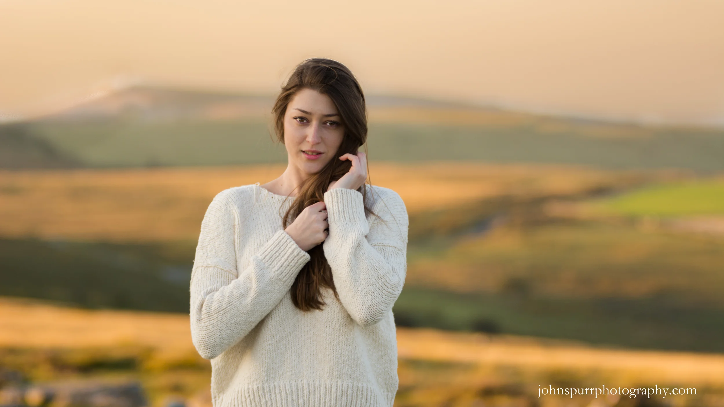 Megan on Dartmoor