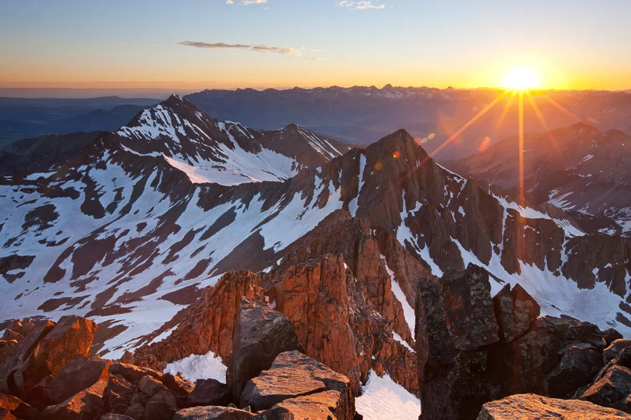 Glenn Randall: Sunrise from the Summit