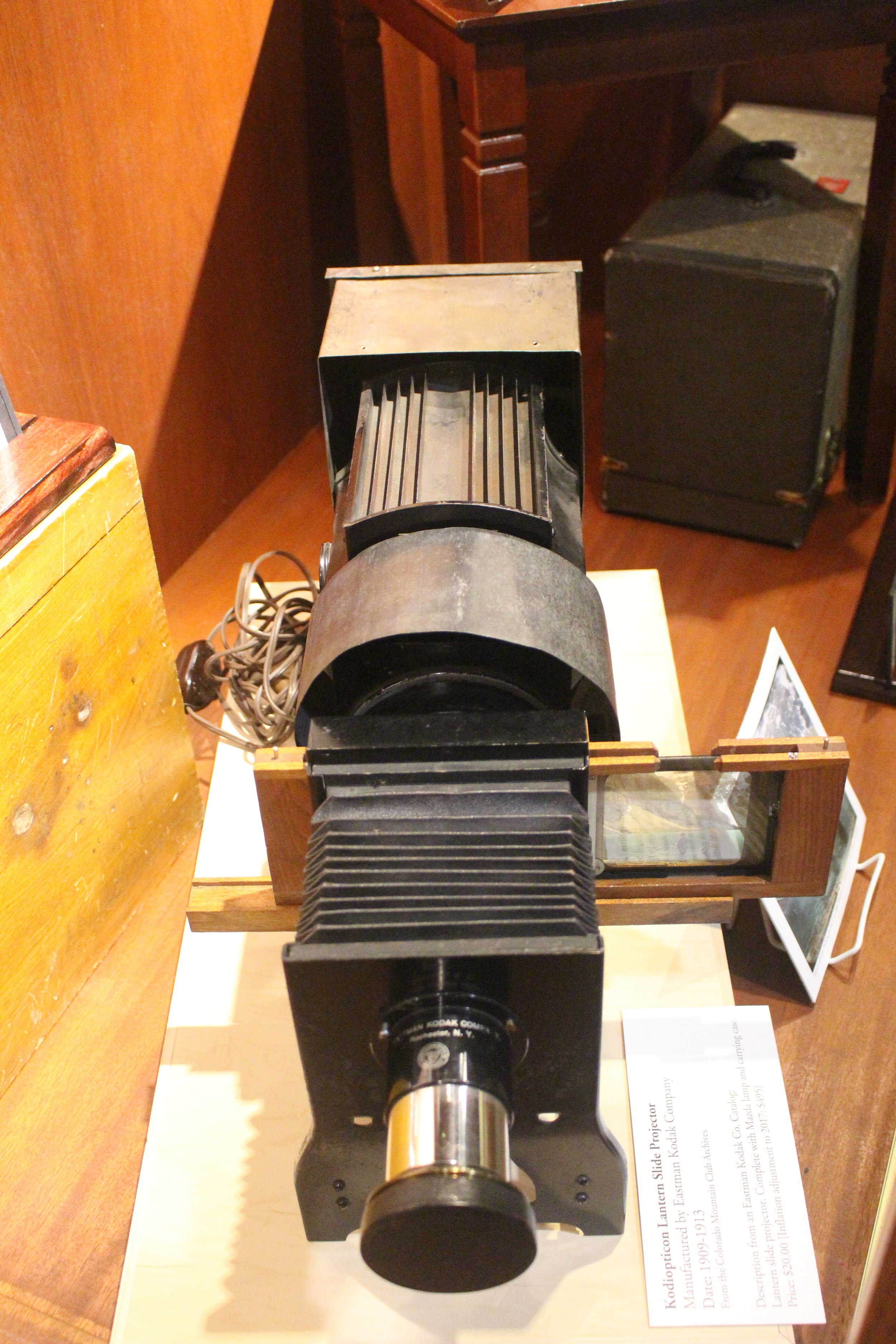 Kodiopticon Lantern Slide Projector