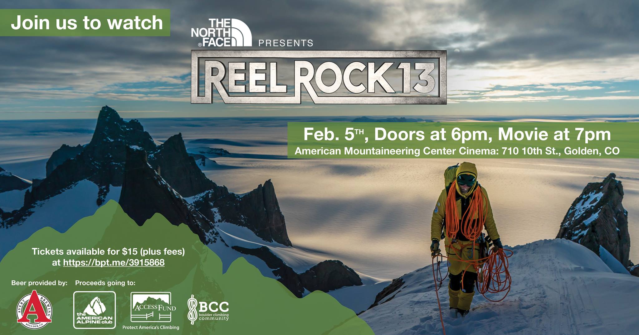 Reel Rock 13 — American Mountaineering Museum