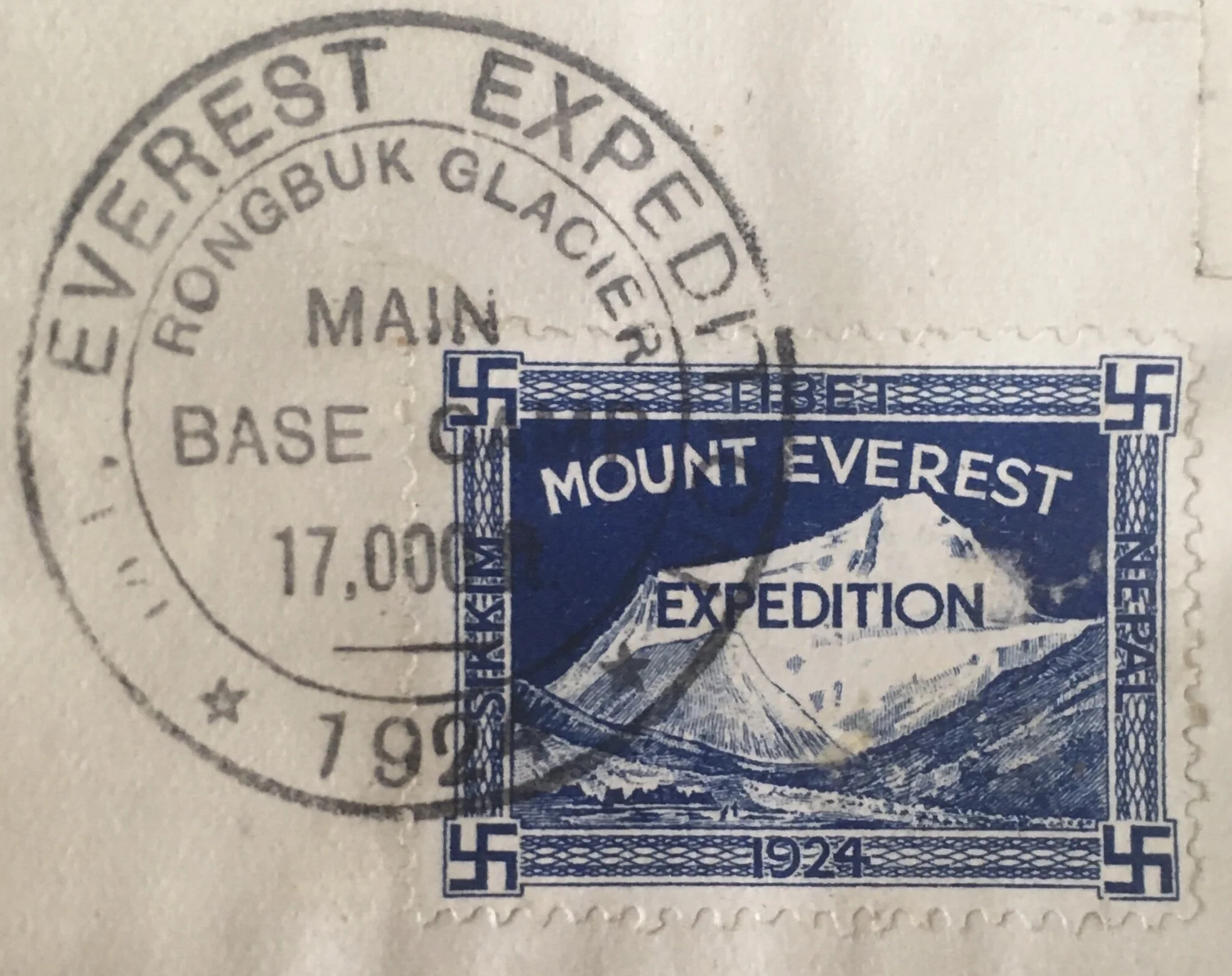 Expedition Mail from the Himalaya - Mt. Everest 1921 - 1940