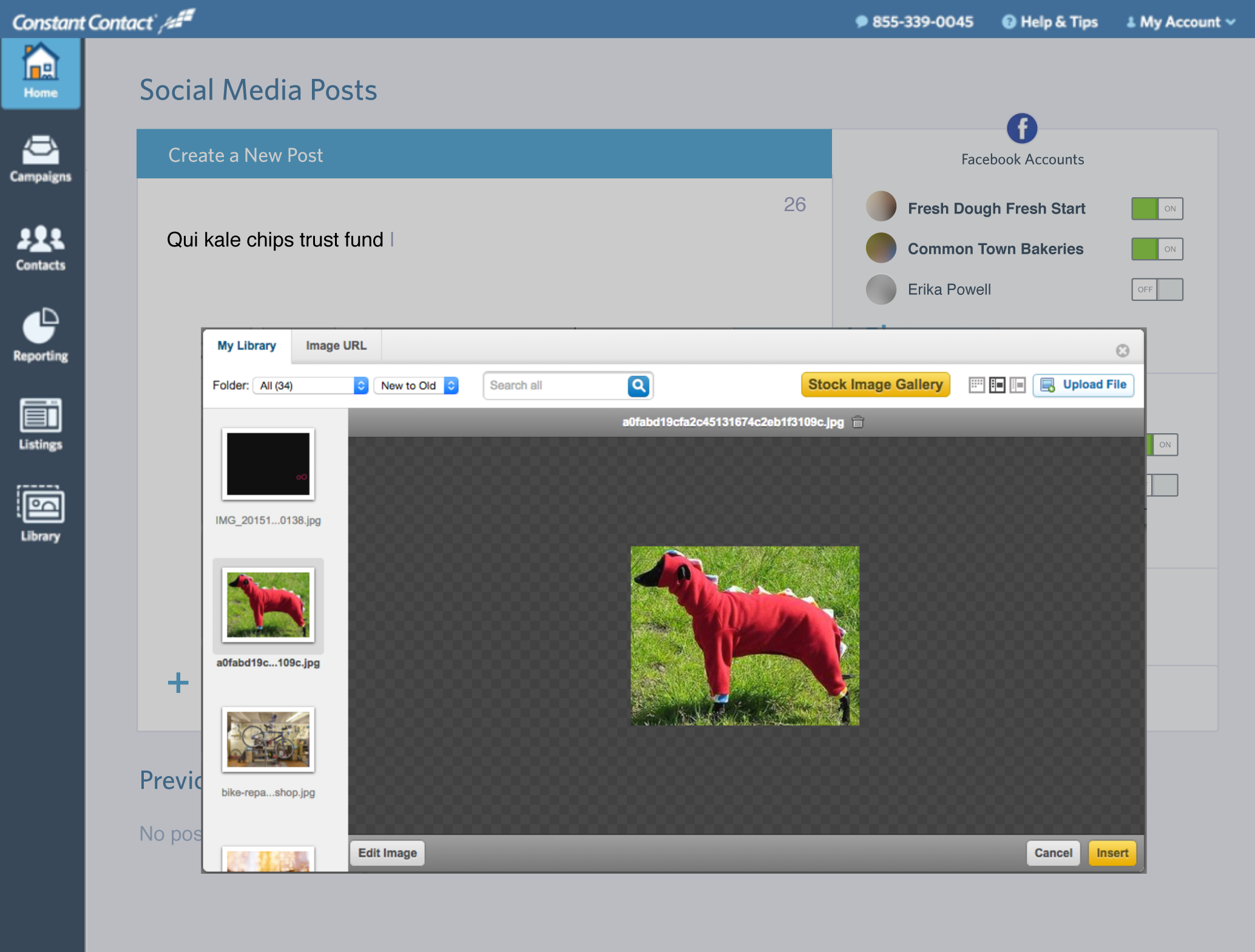Image selection