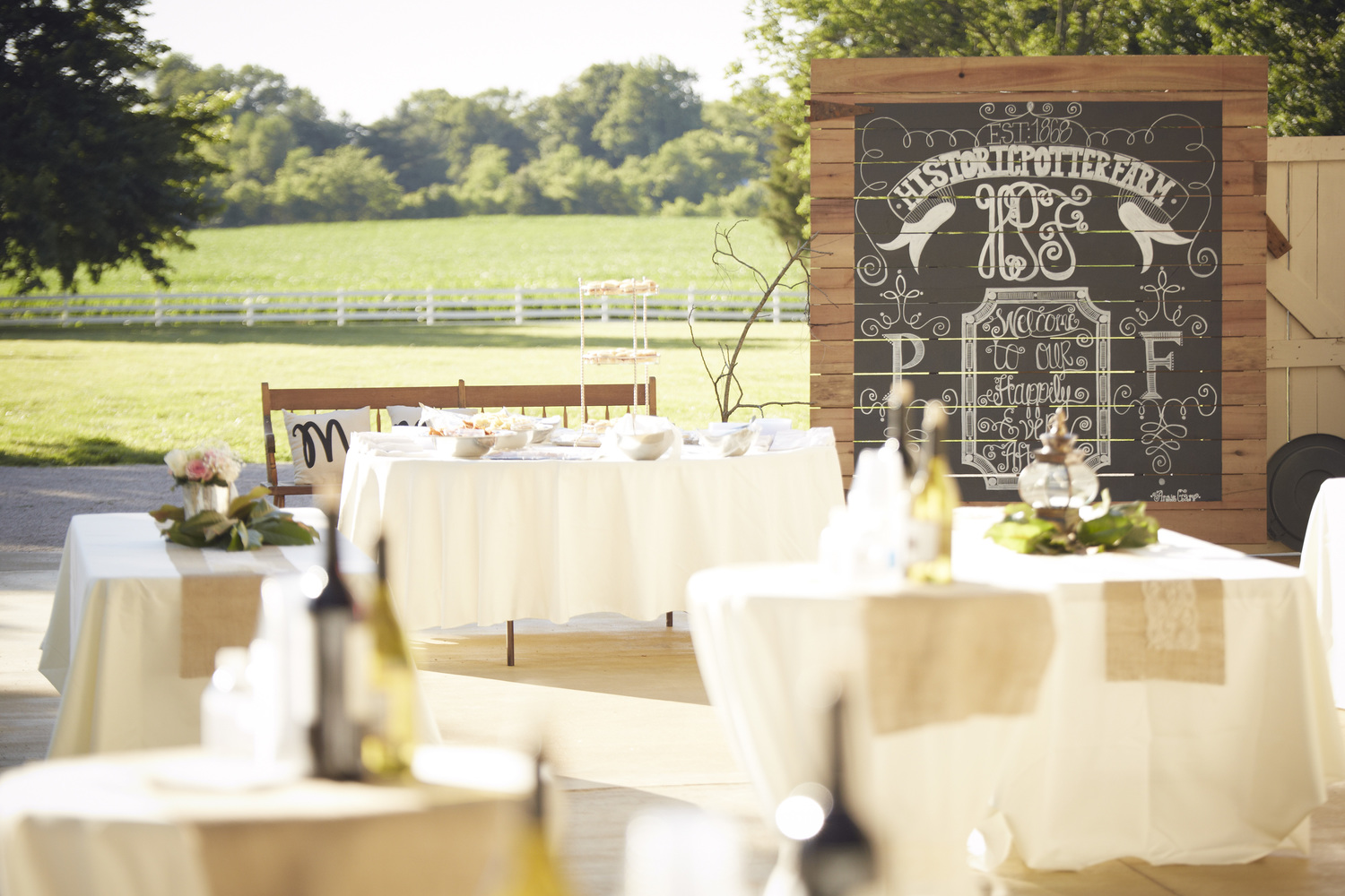 Mary Tinnon & Clint Fryberger - Historic Potter Farm - Wedding P