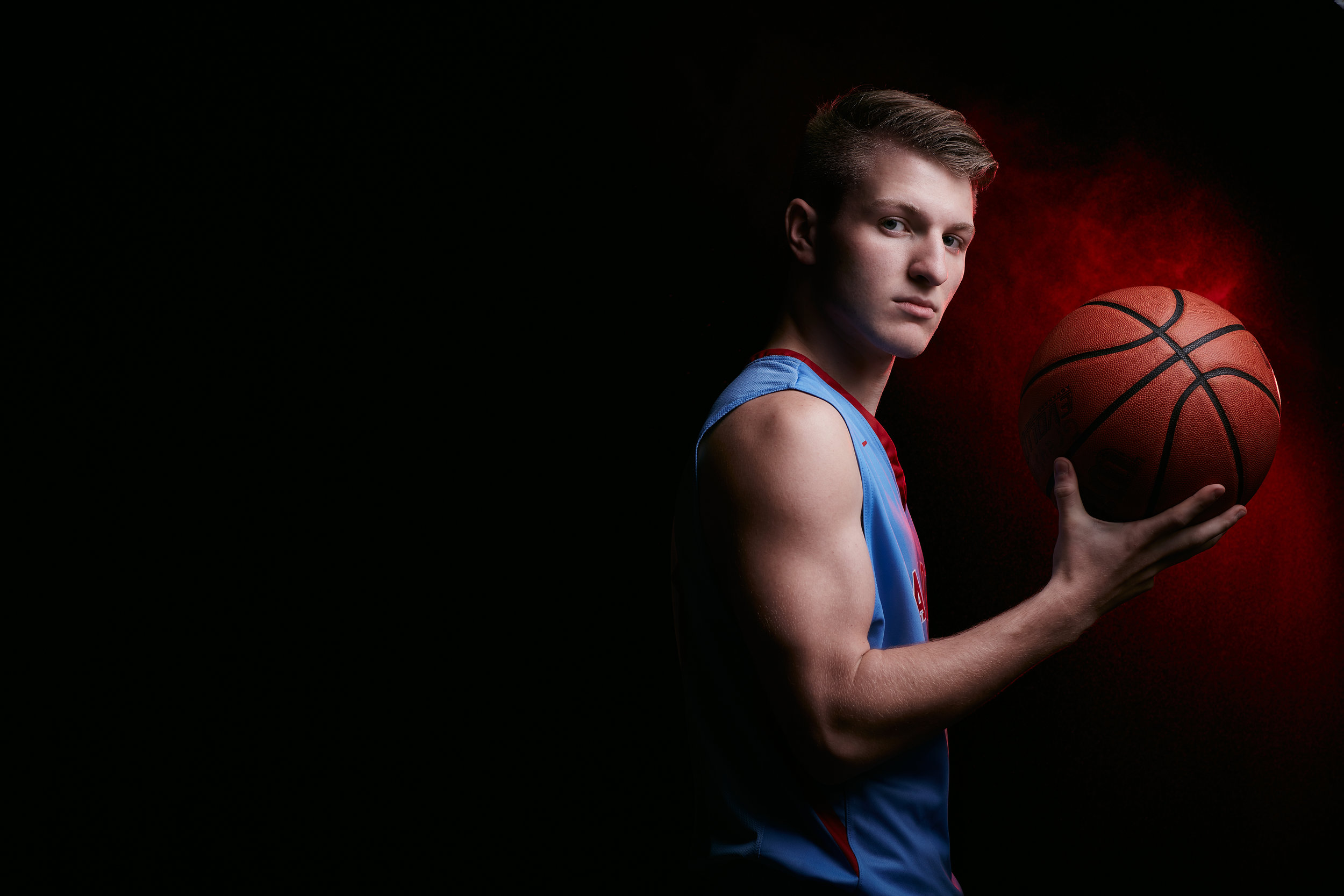 Athlete Senior Portraits Brad Rankin Studio