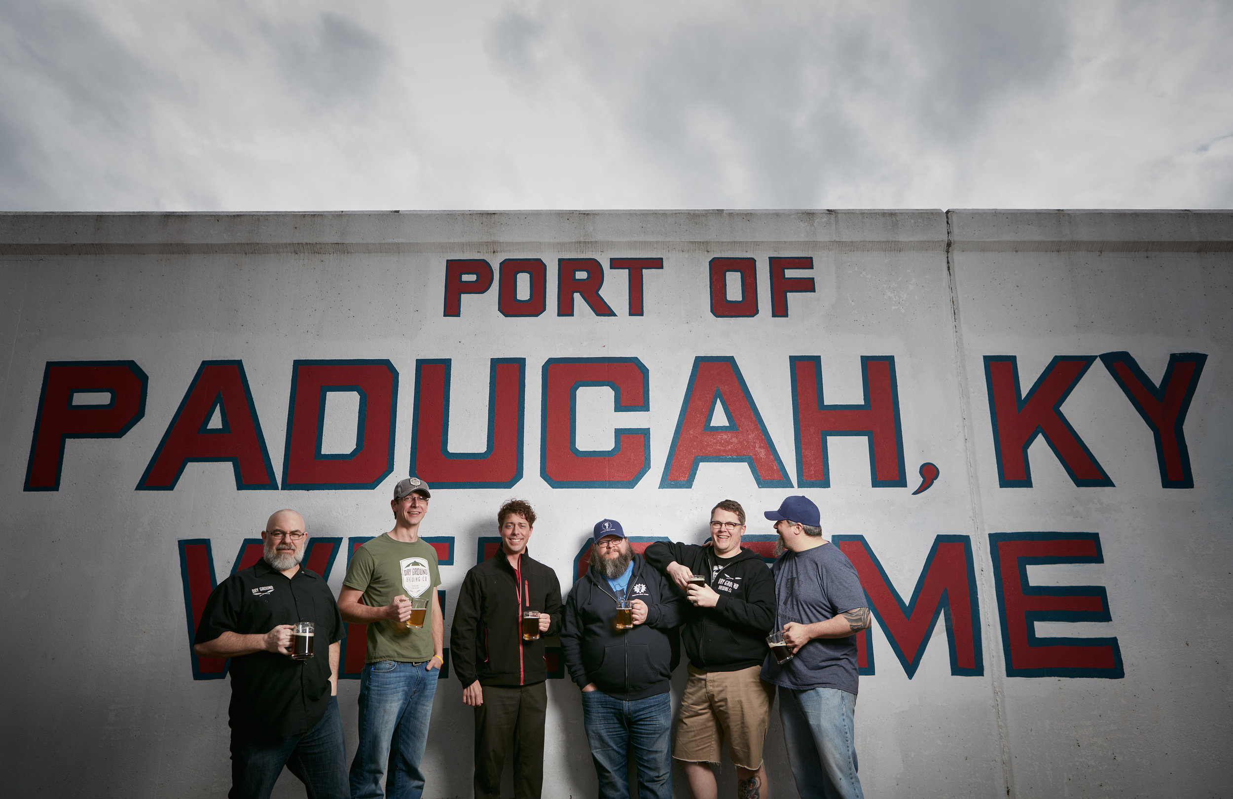 Photo 3: Portrait of local breweries and staff in Paducah, Ky.