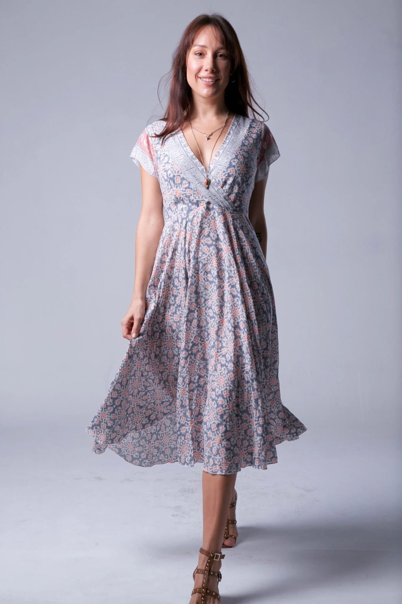 Crossover A-line Dress