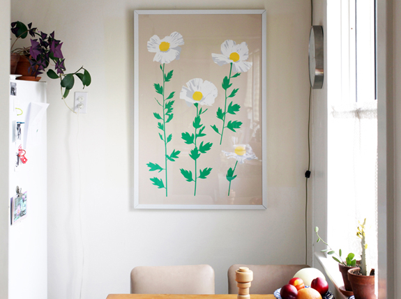 Matilija Poppy Print , 40 x 26", similar