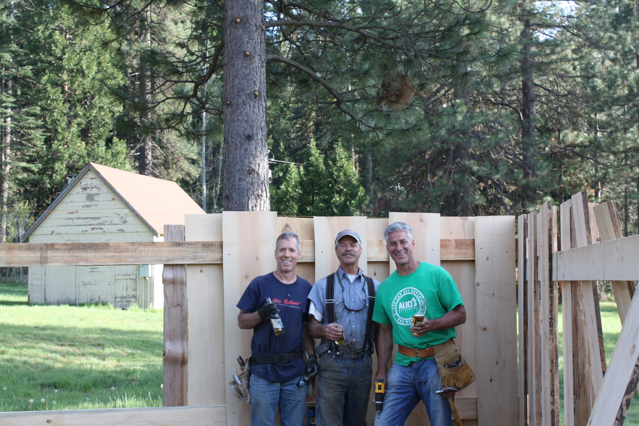 About US Jamie, Tom and Finn New Back Yard.JPG