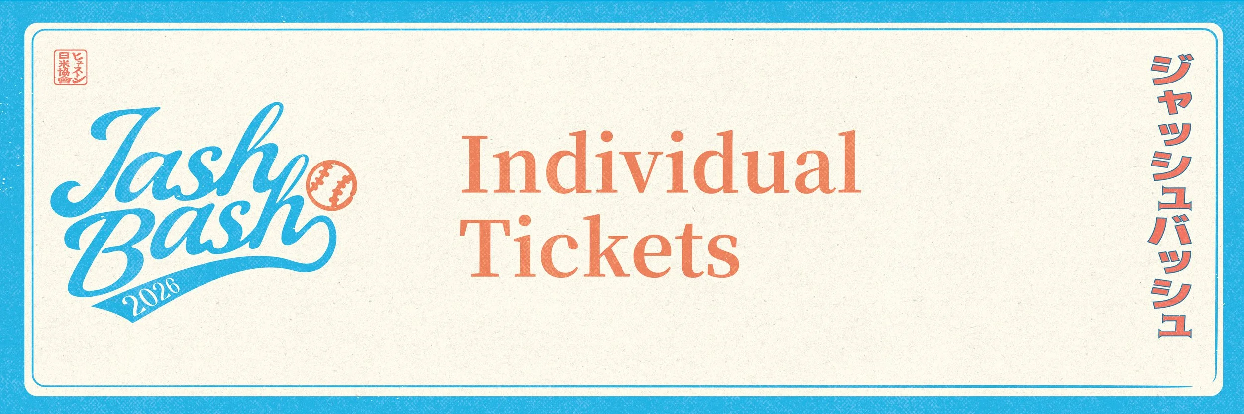 JASH BASH - Individual Ticket