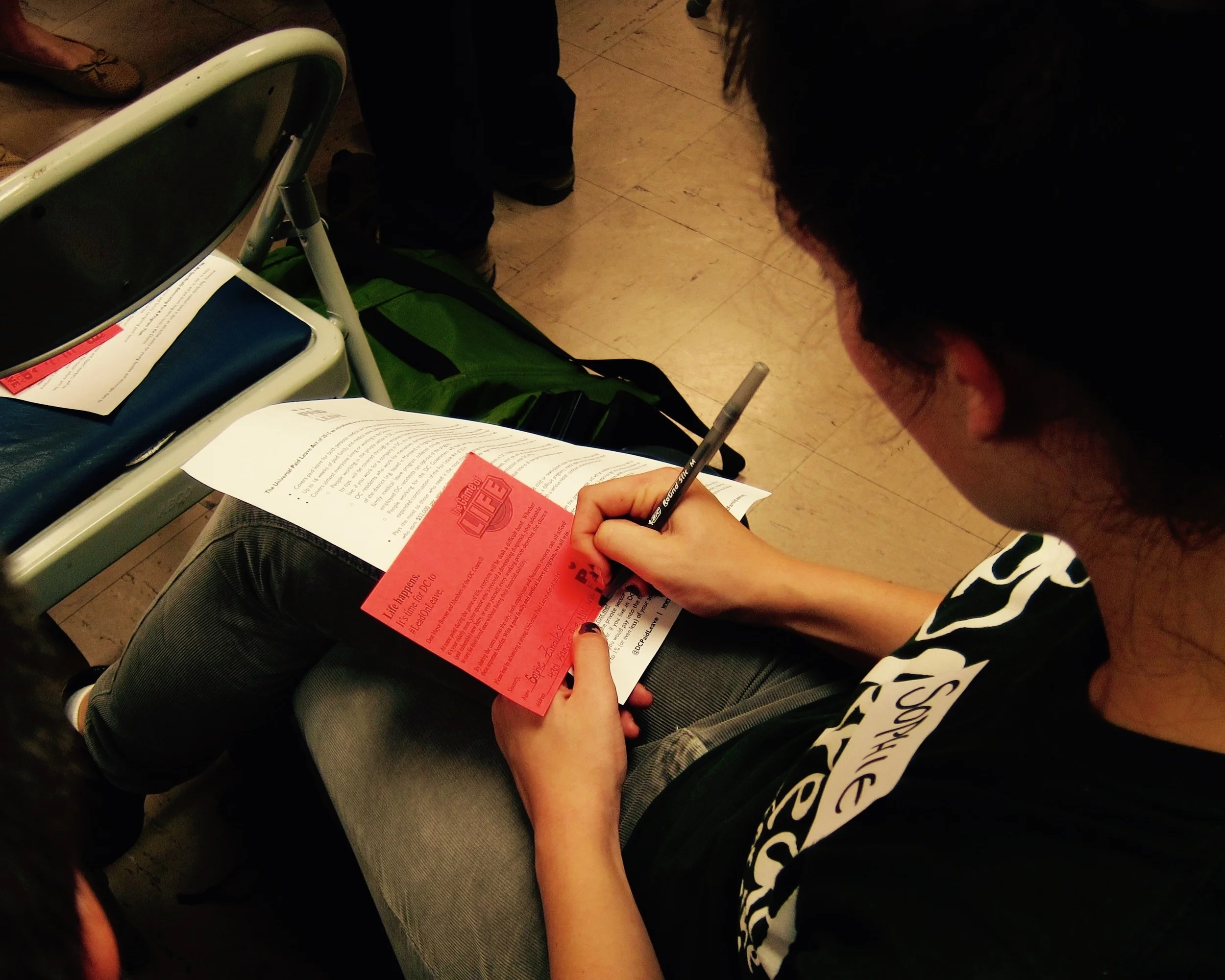 This holiday season, make sure Mayor Bowser remembers paid family leave.