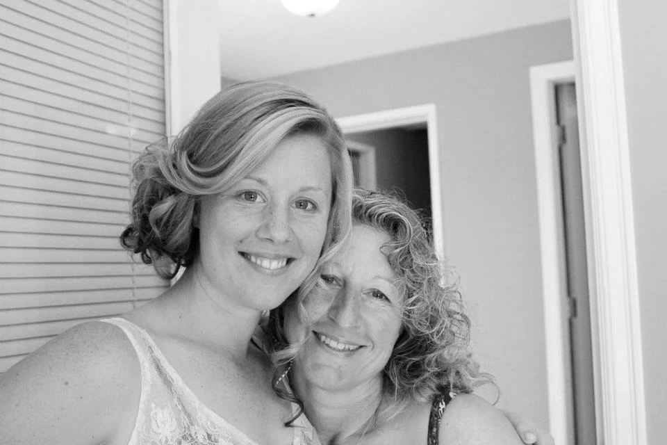 My daughter and I.