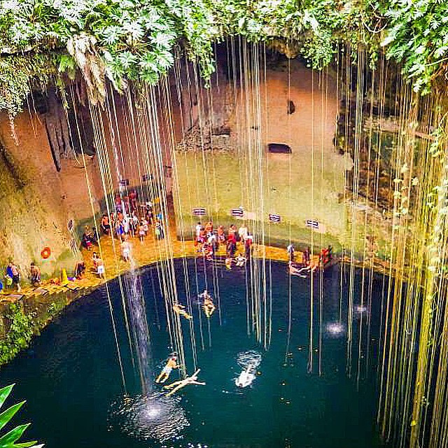 Ik kil cenote [Cancun] tag someone you'd like to be here with 😉