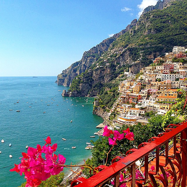 Positano summers. Tag someone you'd like to take here. ☀️☀️☀️