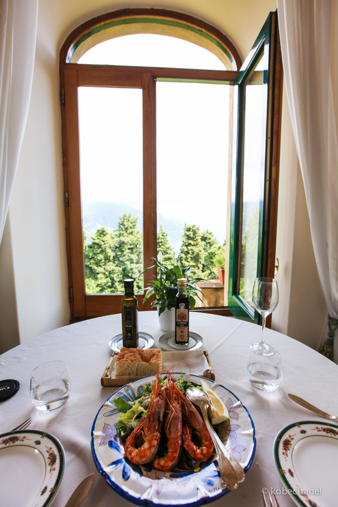 Lunch at Hotel Villa Cimbrone