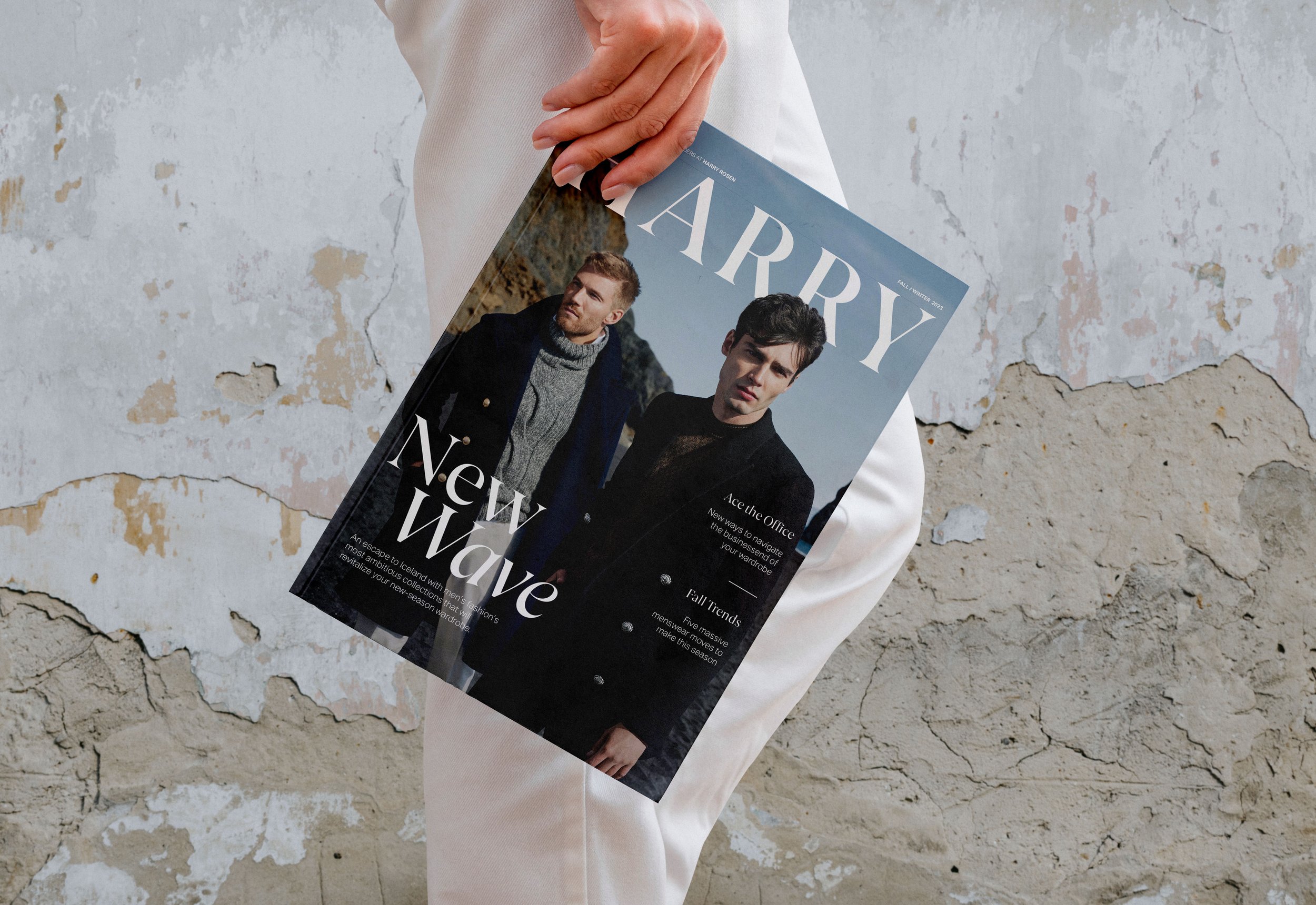 Harry Rosen Magazine Cover