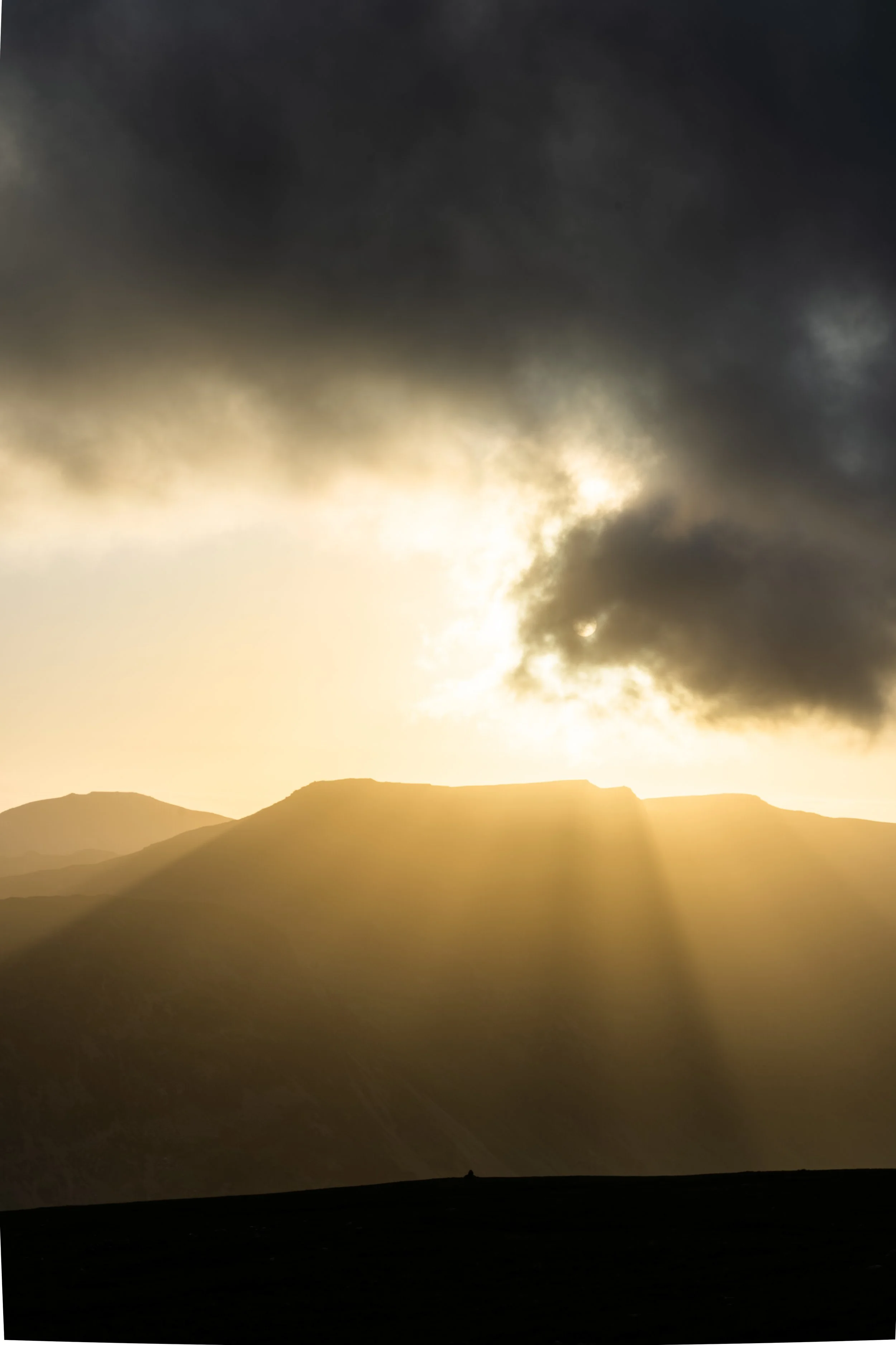 Mountain sunset - Lake District