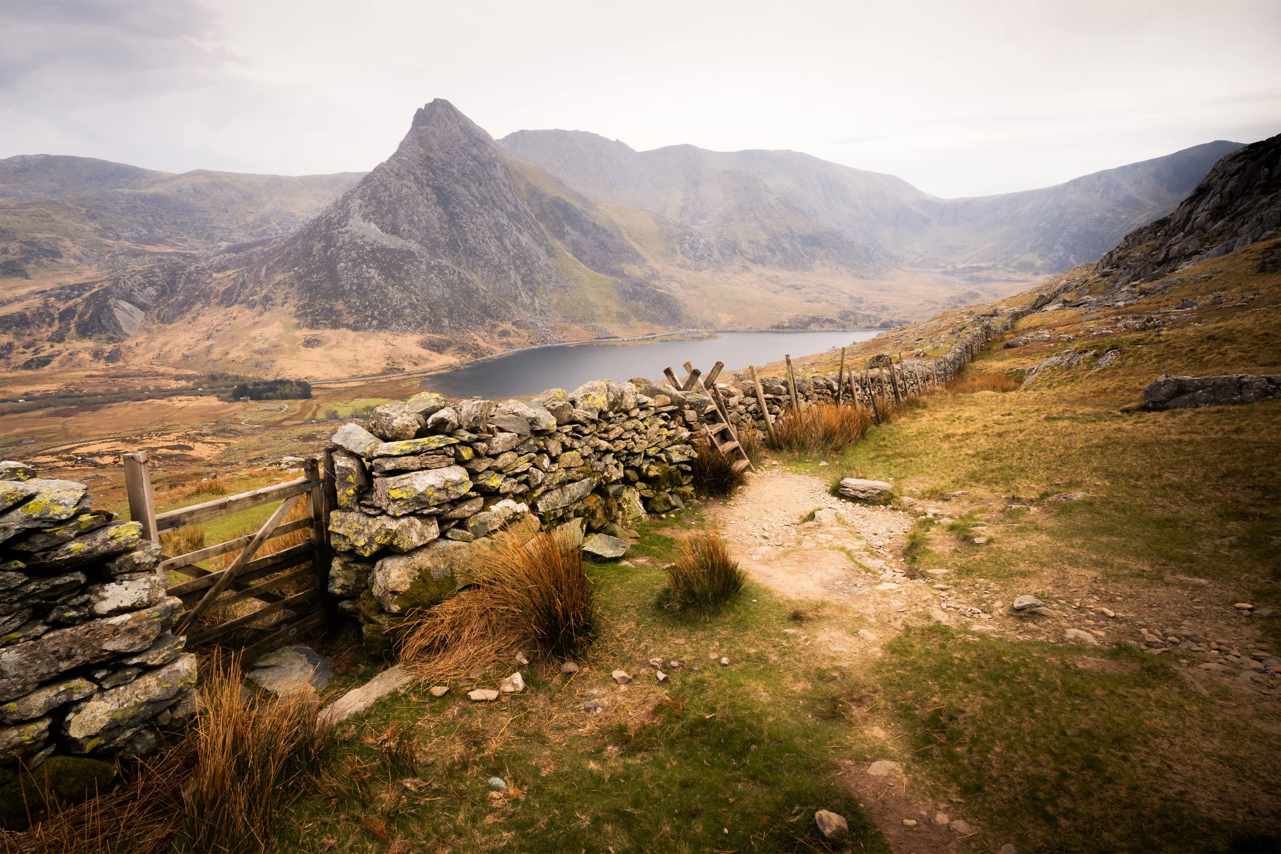 Tryfan from Pen Y Ole Wen - North Wales