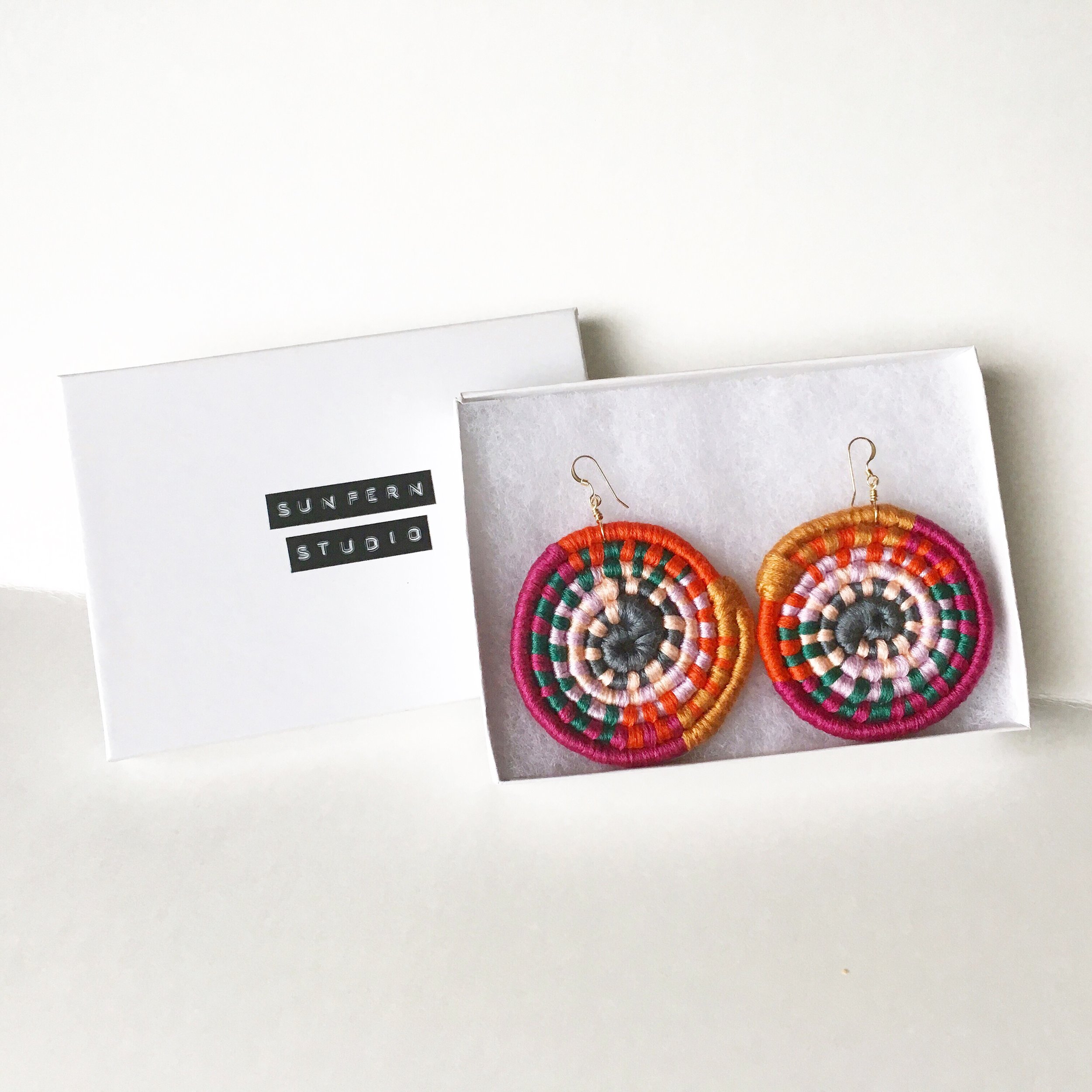 Unique Statement Earrings by Sunfern Studio // SHOP @ sunfernstudio.com