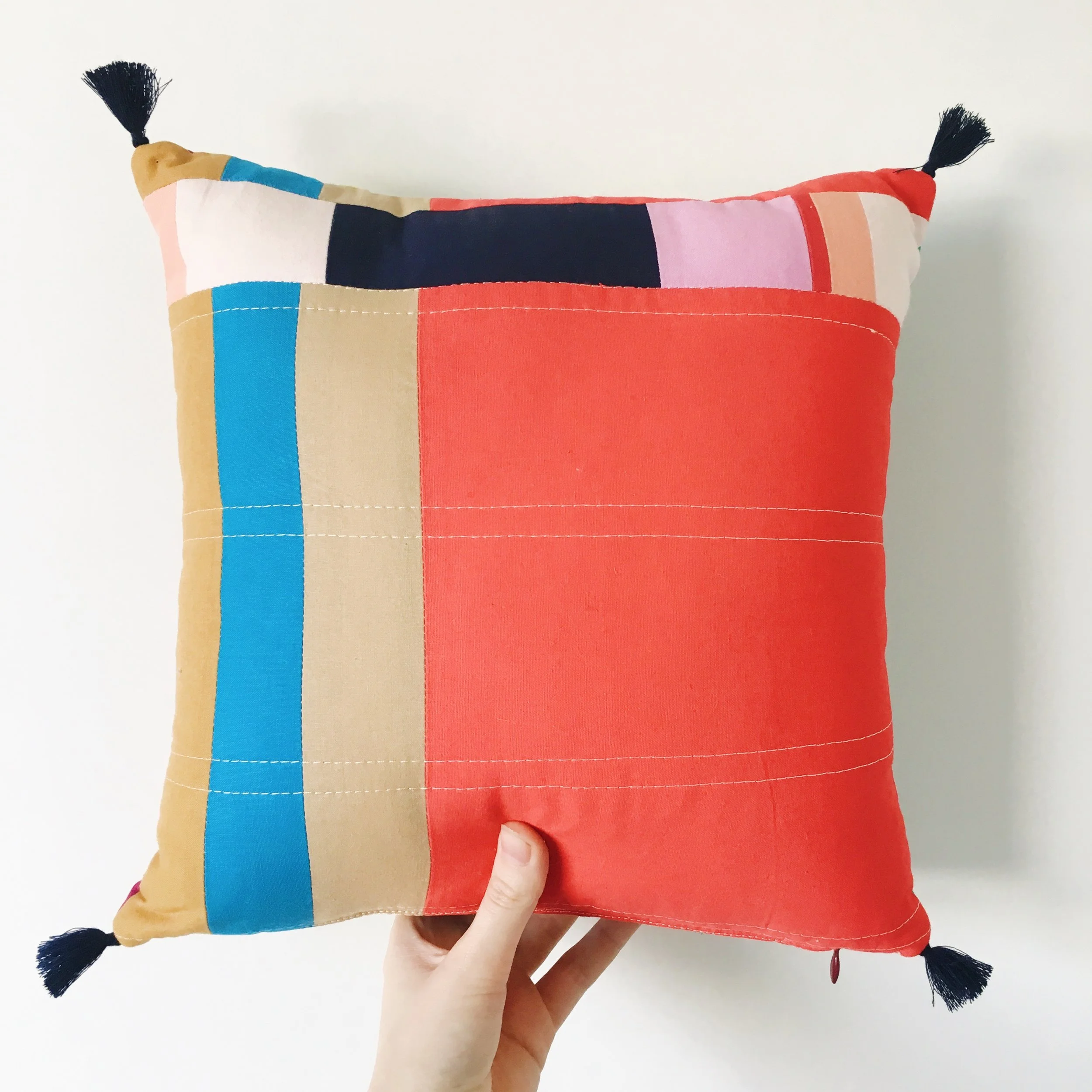 Quilted Pillow by Sunfern Studio // SHOP @ sunfernstudio.com